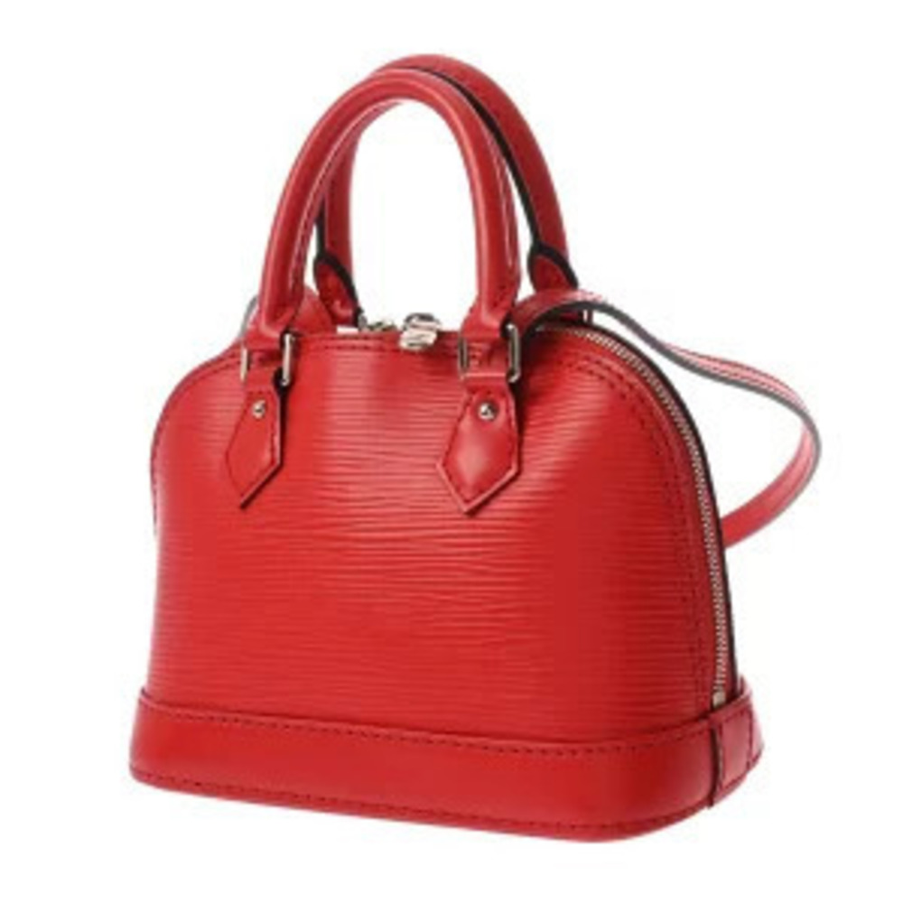 Louis Vuitton Epi Alma Coquelicot Red Leather Shoulder Bag